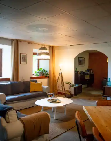 L'intérieur de notre maison